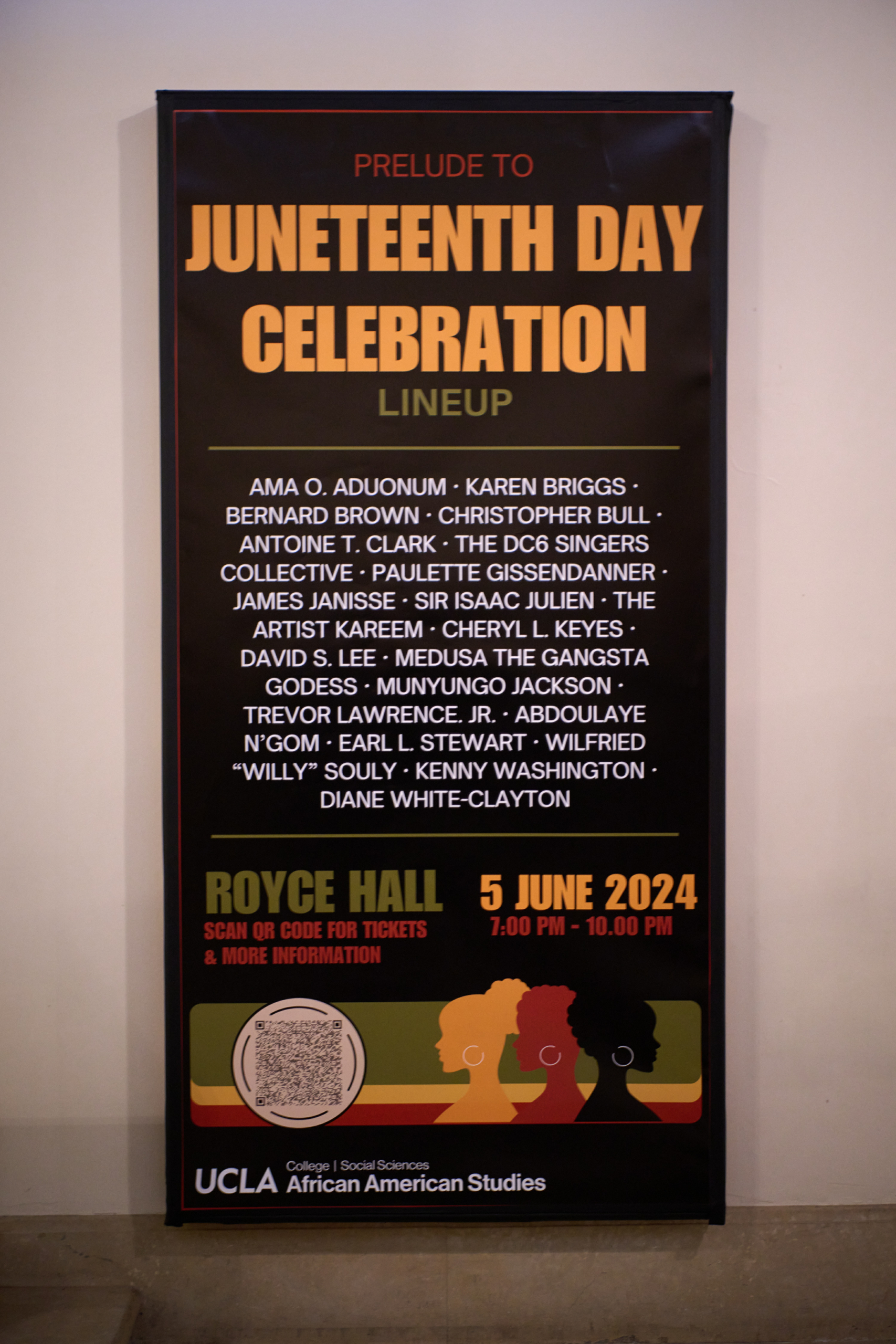 Juneteenth Day event schedule poster