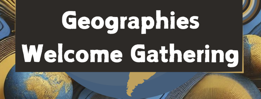 UCLA Black Geographies Welcome Gathering Event